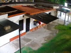 Criminosos foram flagrados invadindo duas empresas no bairro de Miski Mashu