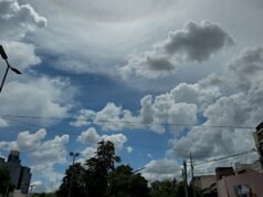 Tempo em Santiago del Estero neste sábado, 7 de março: dia de céu nublado e máxima de 28°