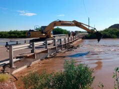 O Comitê de Emergência informou sobre a operação devido às enchentes dos rios Dulce e Salado