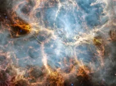 Depois de 20 anos, os cientistas finalmente explicam as estranhas ‘listras de zebra’ do pulsar do caranguejo