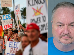 Presidente local do Partido Democrata acusado de dar cabeçadas em homem no protesto ‘No Kings’