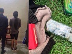 Apreenderam maconha e prenderam um jovem no bairro Centro