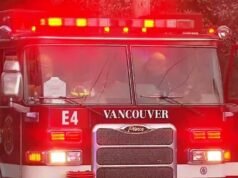 Moradores de um apartamento em Vancouver foram evacuados após um incêndio matinal