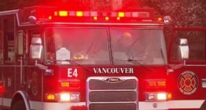 Moradores de um apartamento em Vancouver foram evacuados após um incêndio matinal