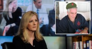 A advogada do Goldman Sachs, Kathy Ruemmler, em uma reunião com conexões de Jeffrey Epstein