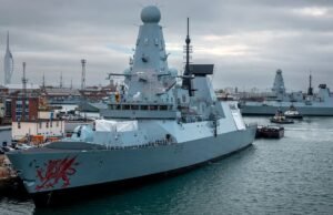 HMS Dragon enviado para Chipre após ataque do Irã à base militar do Reino Unido