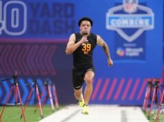 Thompson, do estado do Mississippi, tem 4,26 em 40 no NFL Combine