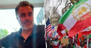 Casal iraniano-americano da Califórnia resiste aos protestos anti-guerra nos EUA