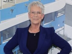 Jamie Lee Curtis posta foto de lingerie em apoio ao filme de sua afilhada