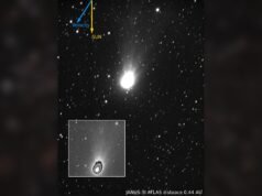 Cometa interestelar 3I/ATLAS brilha em novas fotos diárias em 2 de março de 2026
