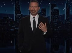 Jimmy Kimmel examina erupção no pescoço de Donald Trump
