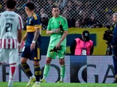 Marchesin sofreu uma lesão grave e o Boca ficou de fora da estreia na Copa Libertadores