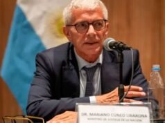 Depois de deixar o Ministério da Justiça, Cuneo Liberona disse que “muitas coisas estão pendentes”.