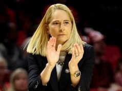 Brenda Freese, de Maryland, Oluchi Okananwa teve um momento viral durante o jogo