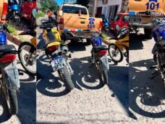 Ele andava de moto com escapamento livre: tinha pedido de sequestro