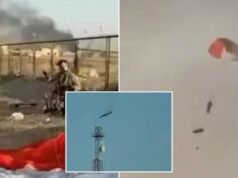 Pilotos atingidos por fogo amigo durante missões no Irã voltam a lançar bombas