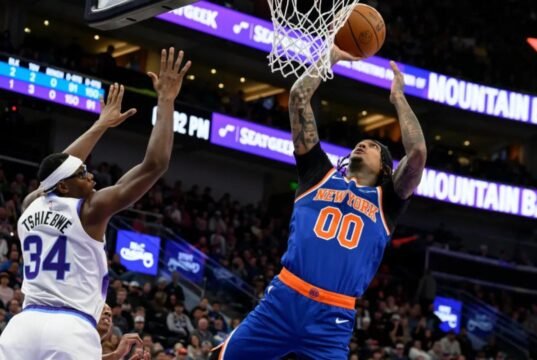 Os Knicks se destacam depois do desafio do intervalo “reunir-nos”