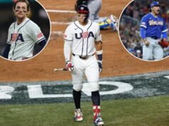 A última exibição da equipe dos EUA no WBC foi nada menos que decepcionante