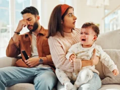 Um ano após o nascimento do bebê, o risco de depressão dos pais aumenta