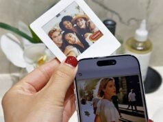 Esta Polaroid eletrônica é alimentada pelo chip NFC do seu telefone