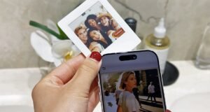 Esta Polaroid eletrônica é alimentada pelo chip NFC do seu telefone