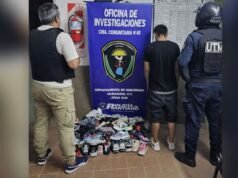 Inusitado: ele roubou 50 pares de tênis, voltou ao local e foi preso