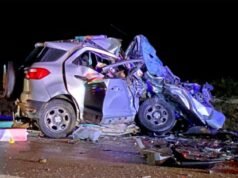 Três pessoas morreram em uma colisão frontal em Chubut