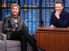 Ryan Gosling falou sobre uma pequena padaria na Flórida em um programa de TV noturno