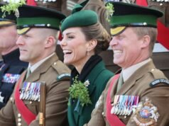 A Princesa de Gales celebra o Dia de São Patrício com os guardas irlandeses UK News