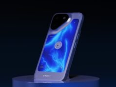 O mais recente conceito de telefone da Tecno é iluminado com luzes neon