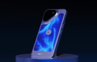 O mais recente conceito de telefone da Tecno é iluminado com luzes neon