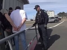 Um motorista atropelou uma mulher grávida e esfaqueou seu marido após uma discussão, disseram autoridades da costa do Oregon