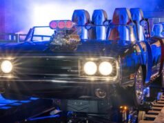 A montanha-russa “Fast & Furious” da Universal Studios está quase pronta para andar