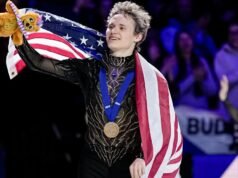 Ilia Malinin conquista terceiro título mundial consecutivo de patinação artística