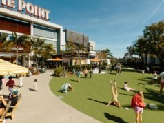 Os “parques de shopping” estão em alta em Los Angeles: as crianças brincam enquanto os pais fazem compras