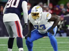 Relatório: Chargers planejam libertar Mekhi Becton