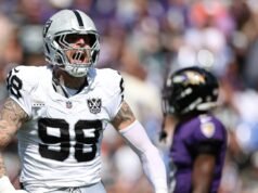 O acordo com Maxx Crosby é a primeira vez que os Ravens trocam uma escolha de primeira rodada por um jogador