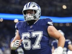 Relatório: Cowboys não oferecerão OL Brock Hoffman