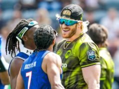 Os jogadores da NFL não estão em seu elemento em comparação com a seleção masculina dos EUA