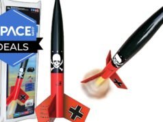 Crie sua própria missão Artemis 2 com este kit de foguete modelo Estes, agora por menos de US$ 15