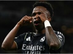 Comemoração polêmica de Vinícius que incomodou todos os torcedores do Manchester City