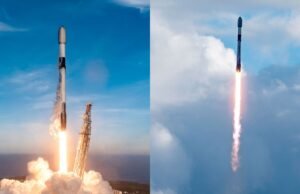 Dois dias, duas costas, mais dois lançamentos SpaceX Starlink