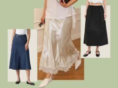 Shorts estão fora de moda – saias midi confortáveis e chiques são a peça básica da temporada para garotas descoladas, e os estilos custam a partir de US $ 13 na Amazon