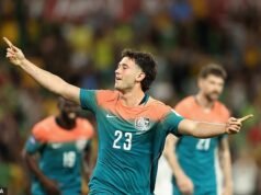 Os Socceroos enfrentam um teste MUITO difícil quando seus primeiros adversários na Copa do Mundo são anunciados