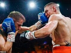 Drama na vitória de Tim Tszyu no boxe quando ele é gravemente cortado e Jeff Fenech SAI da luta
