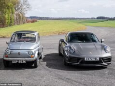 O Porsche 911 de Chris Rea e o clássico Fiat 500 foram convertidos em elétricos para serem vendidos em leilão cinco meses após sua morte, aos 74 anos