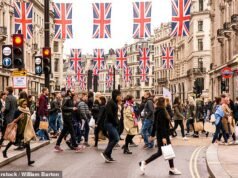 As vendas nas ruas principais atingiram a maior queda em mais de 40 anos, à medida que os aumentos de impostos e a guerra no Irã afetaram os gastos do consumidor