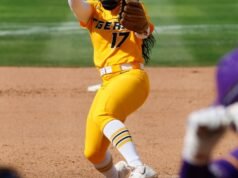 O shutout de Harrison levanta o softball de Mizzou sobre LSU