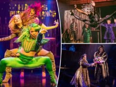Uma animada reinvenção de um clássico da Broadway em Nova York