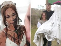 A verdade por trás da feia briga familiar que levou ao ataque de tinta preta ‘no momento’ à noiva